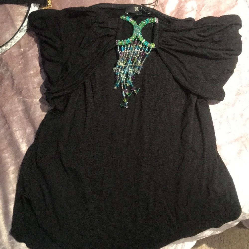 Black tube top